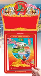 Lịch Bloc Cực Đại (25x35) - Phong Cảnh Và Văn Hoá Việt Nam (NB02) - Xuân Bính Ngọ 2026