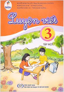 Luyện viết 3 tập 1 - Cánh diều sgk