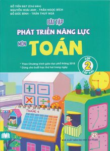 Bài tập phát triển năng lực môn Toán lớp 2 tập 2 - KN