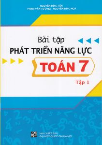 Bài tập phát triển năng lực học sinh toán 7/1 ĐT1