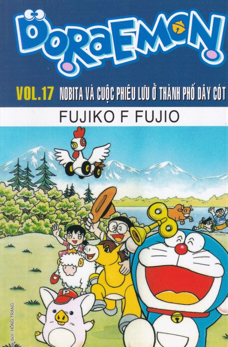 Doraemon Vol 17 Nobita và cuộc phiêu lưu ở thành phố dây cót ...