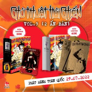 Chú thuật hồi chiến Vol 5 bản thường