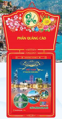 Lịch Bloc Cực Đại (25x35) - Phong cảnh Việt Nam (AK01) - Xuân Bính Ngọ 2026