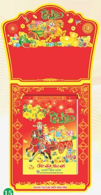 Lịch Bloc Đại Đặc Biệt (17x24) - Phong Thuỷ (HA14) - Xuân Bính Ngọ 2026