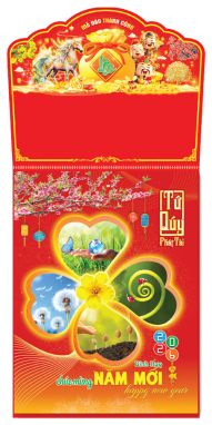 LỊCH 53 TUẦN  (30x40) - Cuộc Sống Tươi Đẹp  (MT11) - Xuân Bính Ngọ 2026