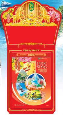 Lịch Bloc Siêu Đại (20x30) - Cuộc Sống Muôn Màu (NB06) - Xuân Bính Ngọ 2026