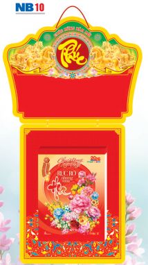 Lịch Bloc Đại Đặc Biệt (17x24) - Trà Và Hoa (NB10) - Xuân Bính Ngọ 2026