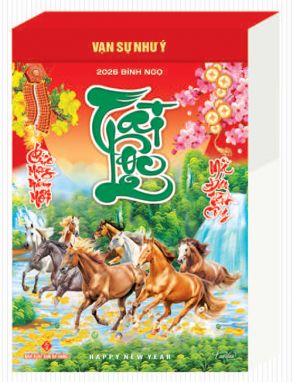 Lịch Bloc Rời Đại (14x20.5) - Phong Cảnh Việt Nam (NB12) - Xuân Bính Ngọ 2026