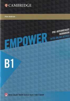 Empower B1 Pre-intermediate workbook with Online Access GDDN