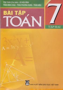 Bài tập toán 7 tập 2