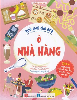 Tủ sách sáng tạo: Trò chơi cho trẻ ở nhà hàng
