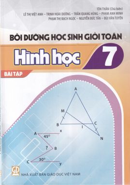 Bồi dưỡng học sinh giỏi Toán - Hình học 7 (Bài tập)