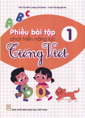 Phiếu bài tập phát triển năng lực Tiếng việt 1 GDHN