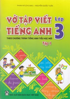 Vở tập viết tiếng anh 3/1 