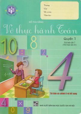 Vở thực hành toán 4/1 