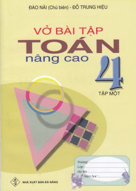 Vở bài tập toán nâng cao 4/1 HN1