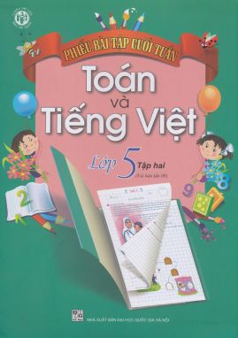 Phiếu bài tập cuối tuần toán và tiếng việt 5/2 