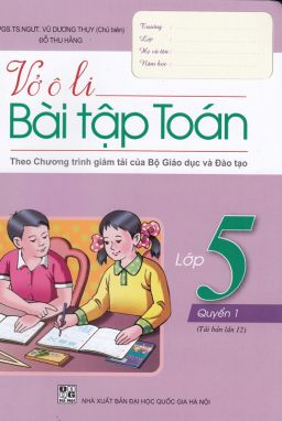 Vở Ôly bài tập toán 5/1 