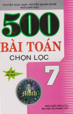 500 bài toán chọn lọc 7        