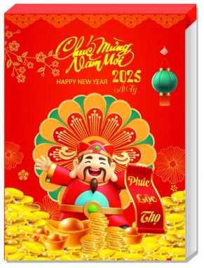 Bloc Thăng Long trung màu - Tài lộc TL08 - Xuân Ất Tỵ 2025