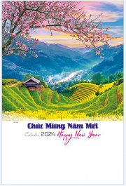 LỊCH LÒ XO 7 TỜ NH45 - PHONG CẢNH VIỆT NAM