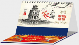 LỊCH ĐỂ BÀN - NÉT KIẾN TRÚC VIỆT