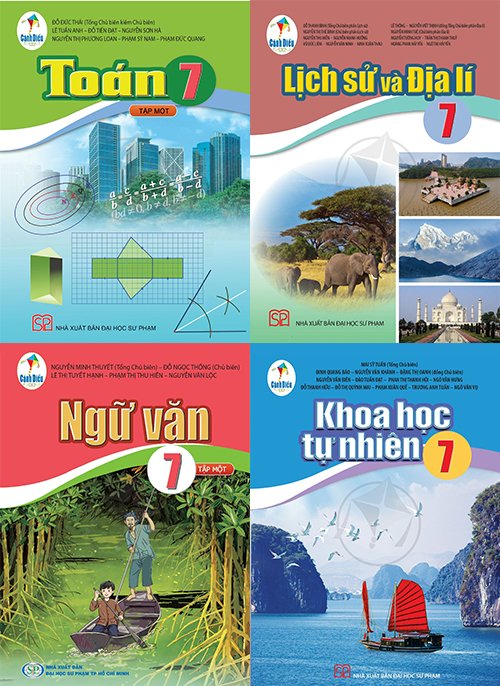 Bộ sách Giáo khoa lớp 3, 7, 10 được sử dụng trên địa bàn tỉnh An Giang