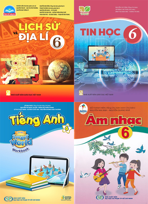 Bộ sách Giáo khoa lớp 2, 6 được sử dụng trên địa bàn tỉnh Bình Thuận