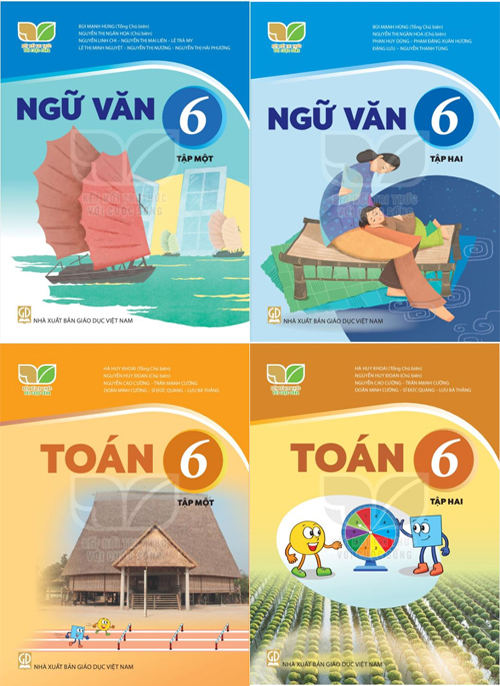 Bộ sách Giáo khoa lớp 1, 2, 6 được sử dụng trên địa bàn tỉnh Đắk Lắk