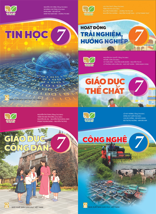 Bộ sách Giáo khoa lớp 3, 7, 10 được sử dụng trên địa bàn tỉnh Quảng Ngãi